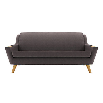 G Plan Vintage The Fifty Five Large 3 Seater Sofa Marl Aubergine G Plan Vintage The Fifty Five Large 3 Seater Sofa Marl Aubergine